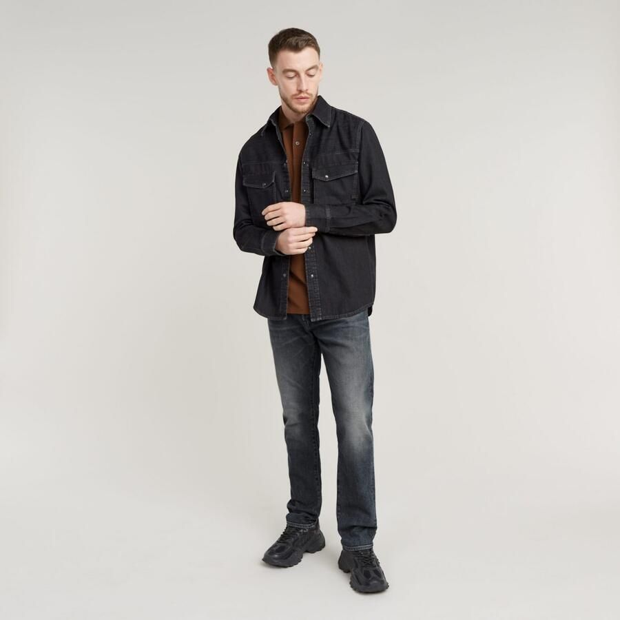 G-Star RAW Slim fit jeans 3301 Slim met mooie wassing en elastaan - Foto 3