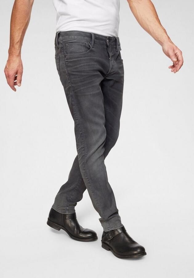 G-Star RAW Slim fit jeans 3301 Slim met mooie wassing en elastaan - Foto 13