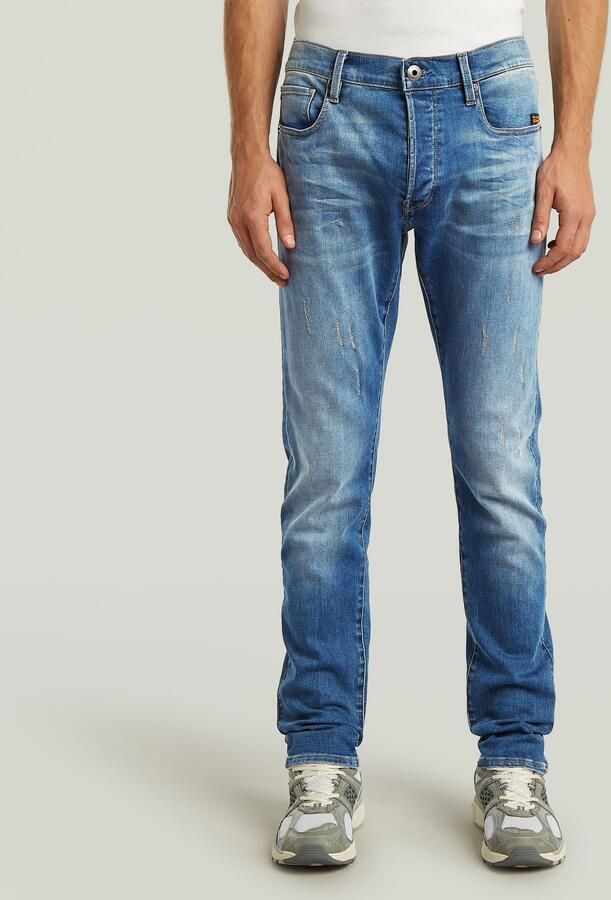 G-Star RAW Slim fit jeans 3301 Slim met mooie wassing en elastaan - Foto 8