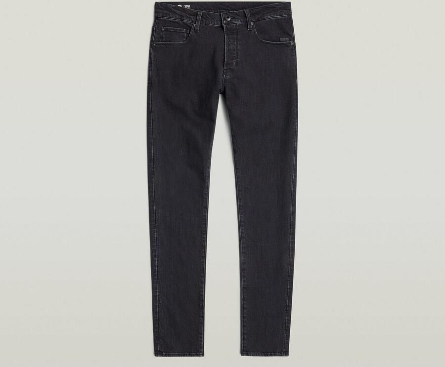 G-Star RAW Slim fit jeans 3301 Slim met mooie wassing en elastaan - Foto 3