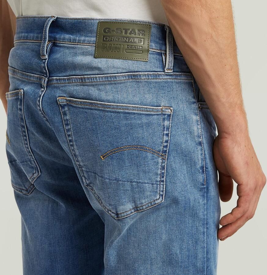 G-Star RAW Slim fit jeans 3301 Slim met mooie wassing en elastaan - Foto 2