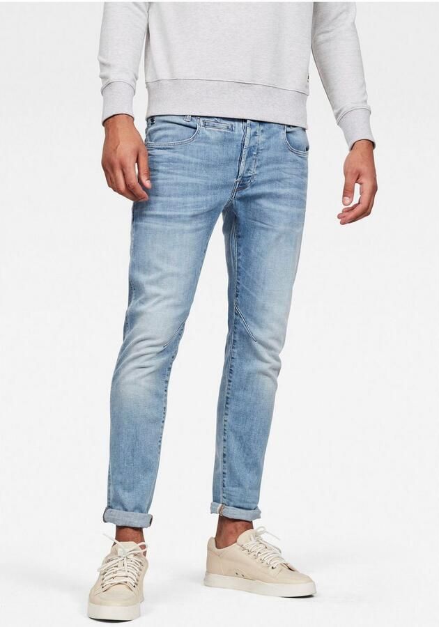 G-Star RAW D-Staq 5-Pocket Slim Jeans Lichtblauw Heren - Foto 11