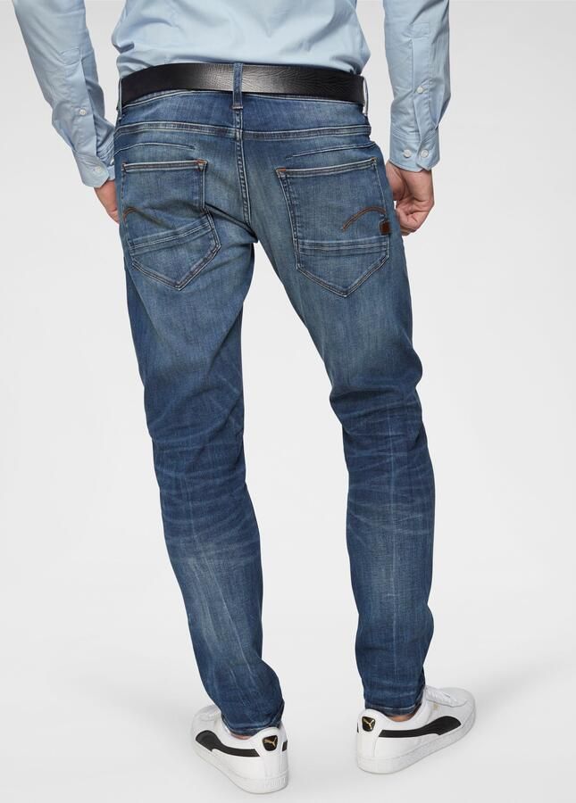 G-Star G Star RAW D Staq slim fit jeans medium indigo aged - Foto 15