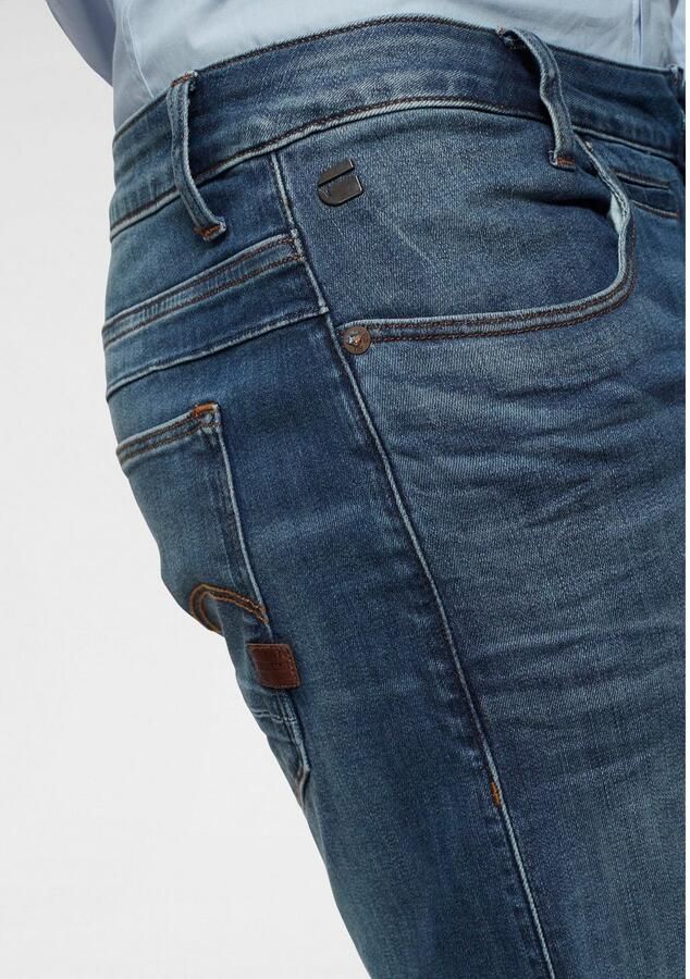G-Star G Star RAW D Staq slim fit jeans medium indigo aged - Foto 10