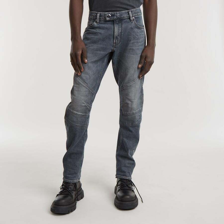 G-Star Raw Slim fit jeans in used-look model 'MOTO CROSS 3D' - Foto 7