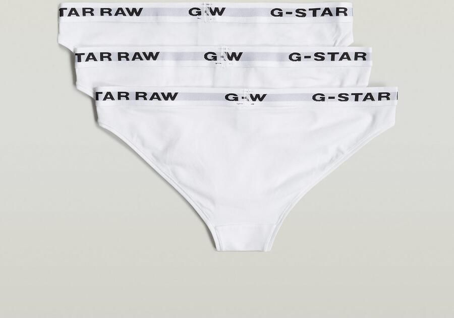 G-Star RAW Bikini Slip Set Van 3 Wit Dames - Foto 3