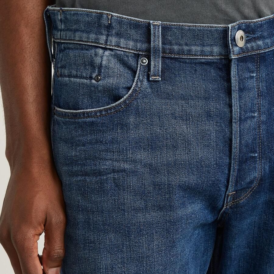 G-Star RAW Dakota Regular Straight Jeans Donkerblauw Heren - Foto 4