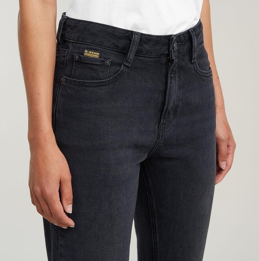 G-STAR high waist straight leg jeans black denim - Foto 5