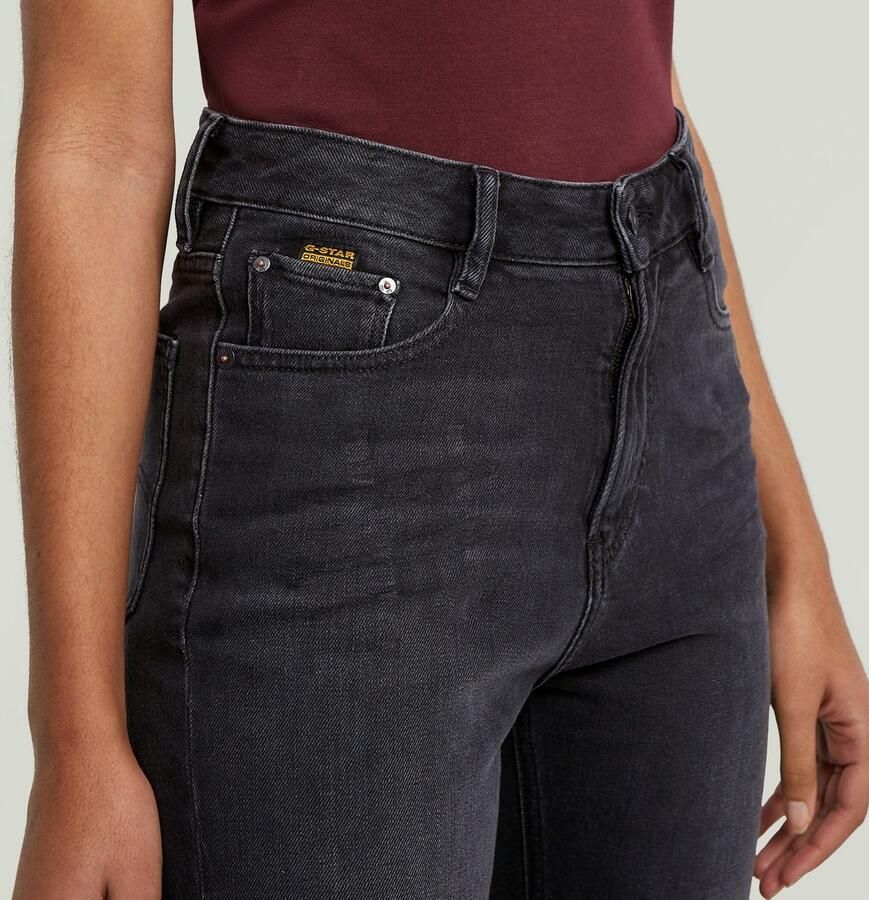 G-STAR high waist straight leg jeans black denim - Foto 6