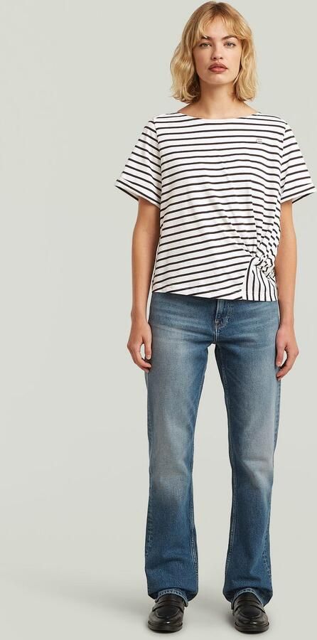 G-STAR high waist straight leg jeans medium blue denim - Foto 11