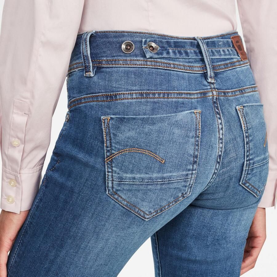 G-Star Raw Straight Jeans MIDGE SADDLE MID STRAIGHT