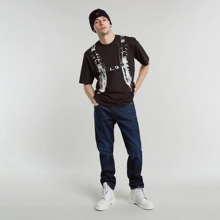 G-Star RAW Straight jeans Mosa Straight met lichte naden - Foto 5