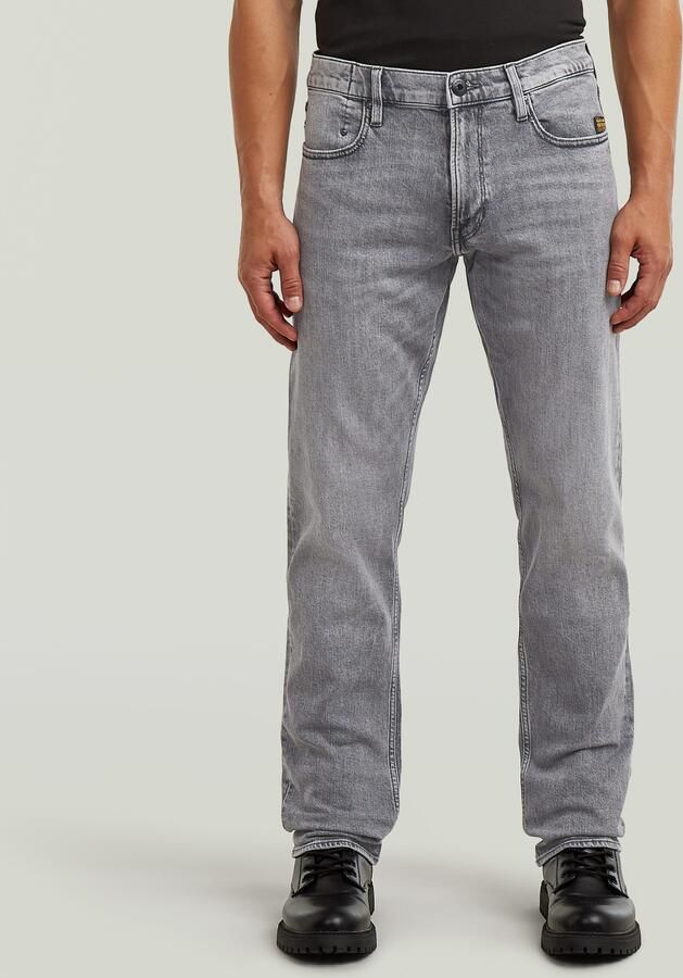 G-Star Raw Straight Jeans D23692-D931 MOSA-G324 FADED GREY NEBLINA - Foto 6