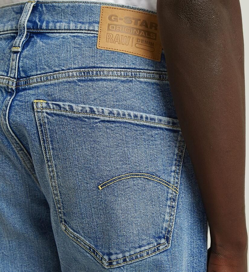 G-Star Raw Straight leg jeans met steek- en achterzakken model 'Mosa'