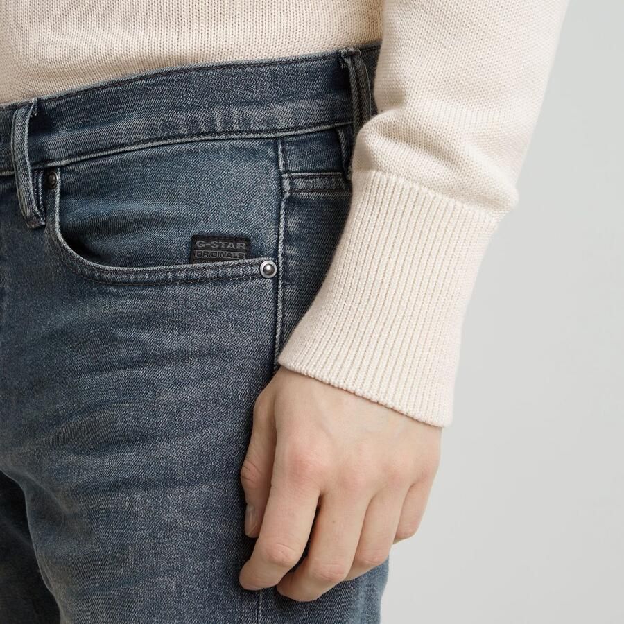 G-Star Raw Skinny Jeans D23692 D775 MOSA STRAIGHT-G803 ANTIC SAND BLAST - Foto 4