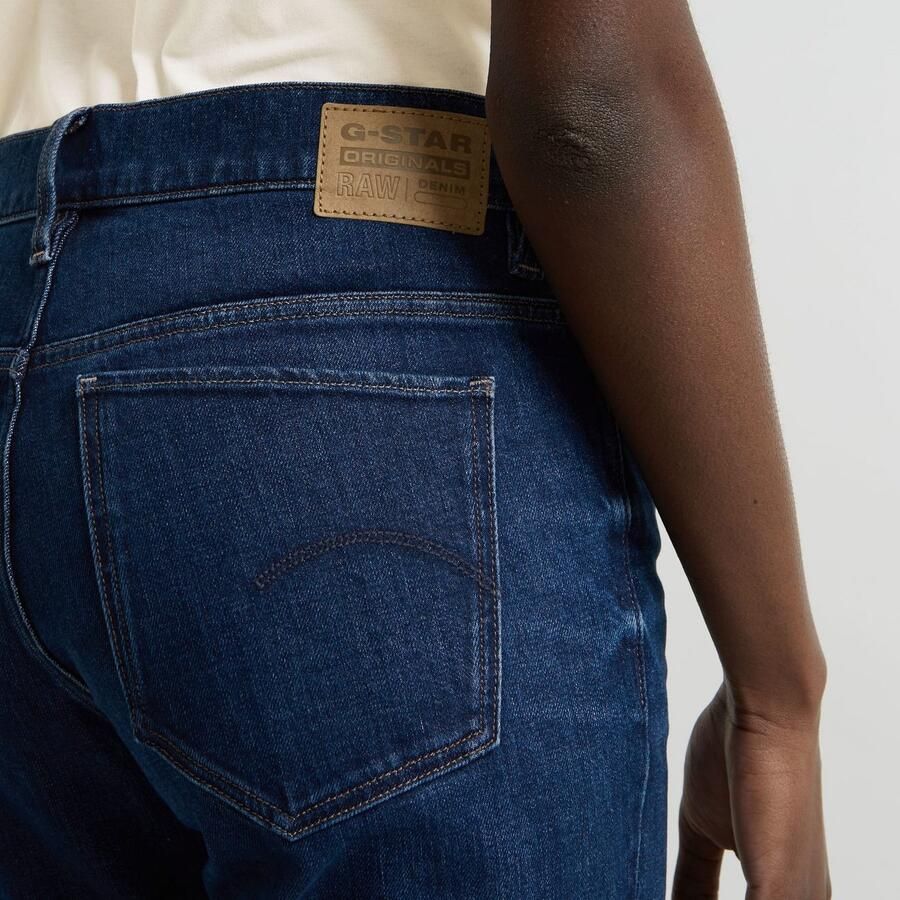 G-Star RAW Strace Straight Jeans Donkerblauw Dames - Foto 3