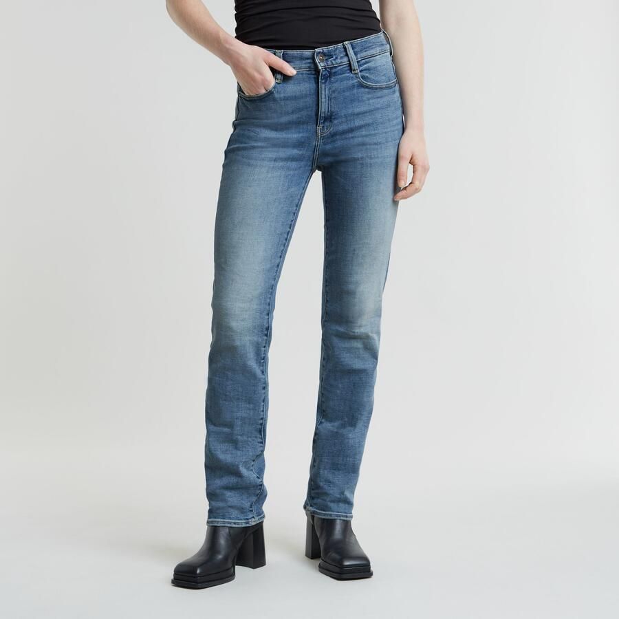 G-Star RAW Strace Straight Jeans Lichtblauw Dames - Foto 10