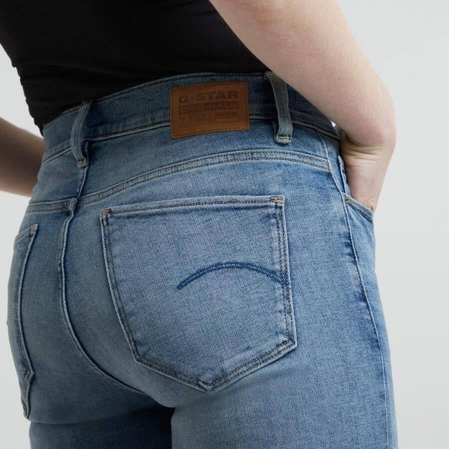 G-Star RAW Strace Straight Jeans Lichtblauw Dames - Foto 3