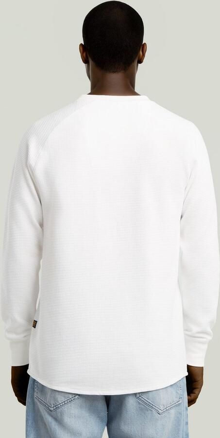 G-Star Raw Regular fit shirt met lange mouwen in gebreide look model 'Jirgi' - Foto 4