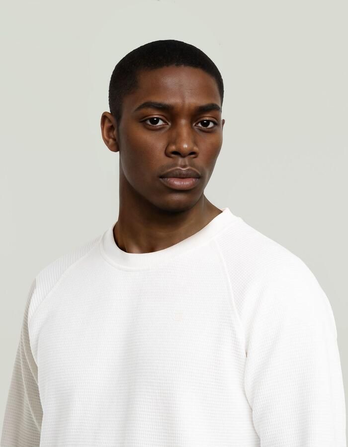 G-Star Raw Regular fit shirt met lange mouwen in gebreide look model 'Jirgi' - Foto 3