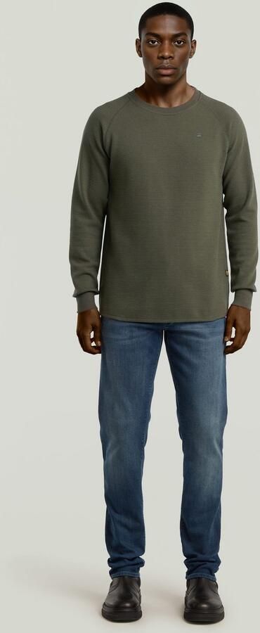 G-Star Raw Regular fit shirt met lange mouwen in gebreide look model 'Jirgi' - Foto 5