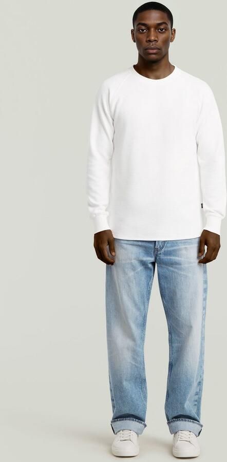 G-Star Raw Regular fit shirt met lange mouwen in gebreide look model 'Jirgi' - Foto 6