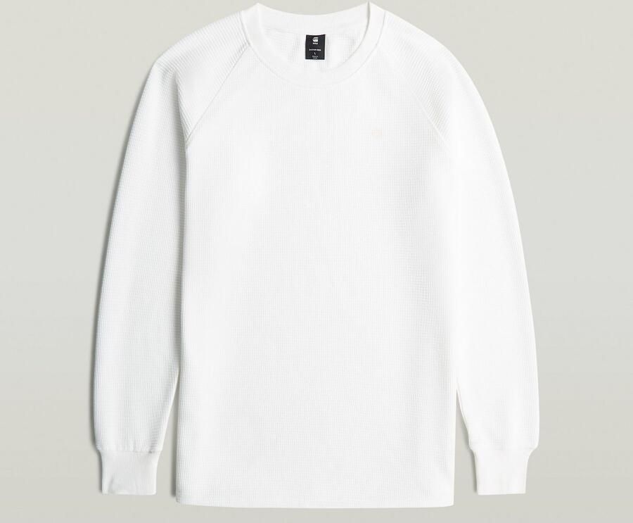 G-Star Raw Regular fit shirt met lange mouwen in gebreide look model 'Jirgi' - Foto 2