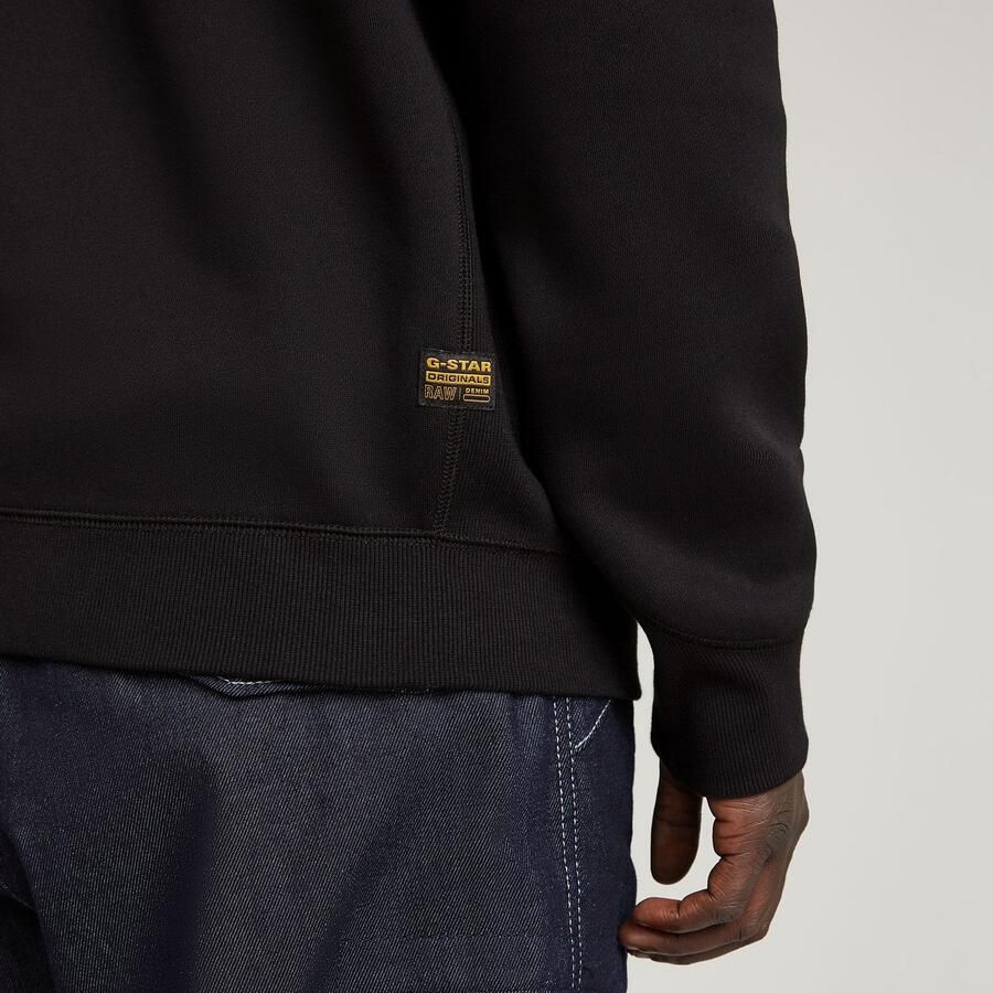 G-Star Raw Sweatshirt met schipperskraag en logostitching - Foto 3