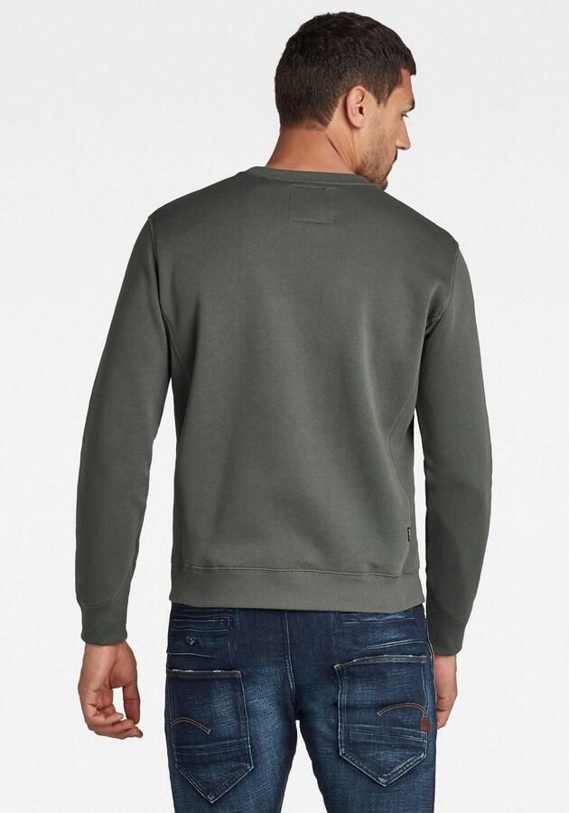 G-Star RAW Sweatshirt Premium Core Pacior Sweat met rib-inzetten aan de zijkanten - Foto 17