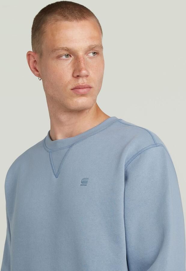 G-Star RAW Sweatshirt Premium Core Pacior Sweat met rib-inzetten aan de zijkanten - Foto 3