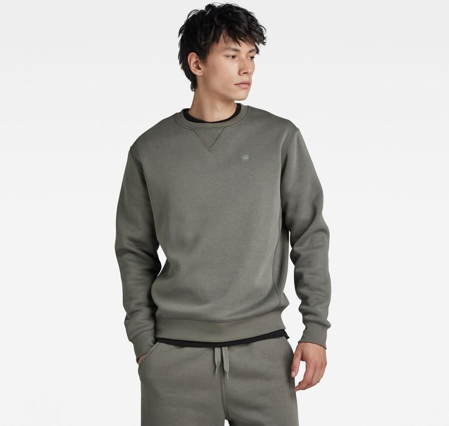 G-Star RAW Sweatshirt Premium Core Pacior Sweat met rib-inzetten aan de zijkanten - Foto 4