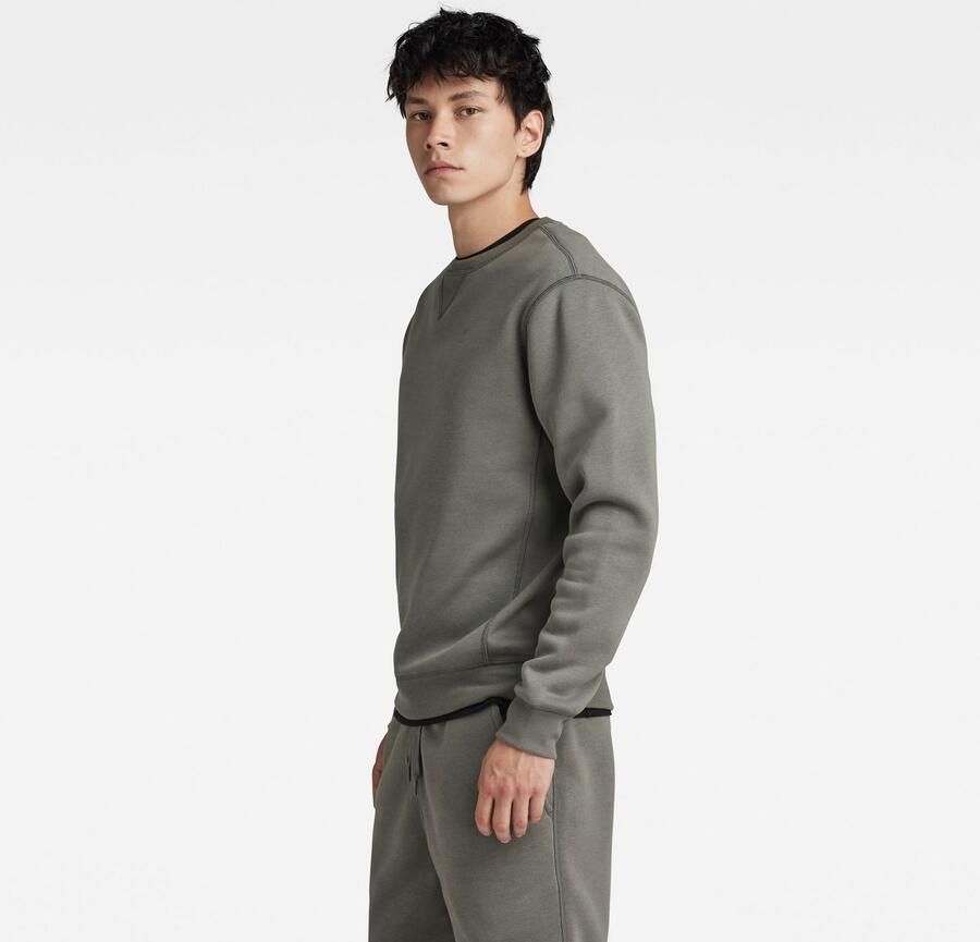 G-Star RAW Sweatshirt Premium Core Pacior Sweat met rib-inzetten aan de zijkanten
