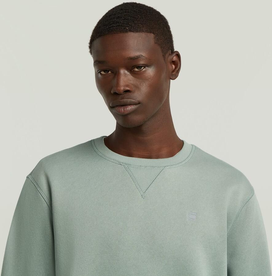 G-Star RAW Sweatshirt Premium Core Pacior Sweat met rib-inzetten aan de zijkanten - Foto 2