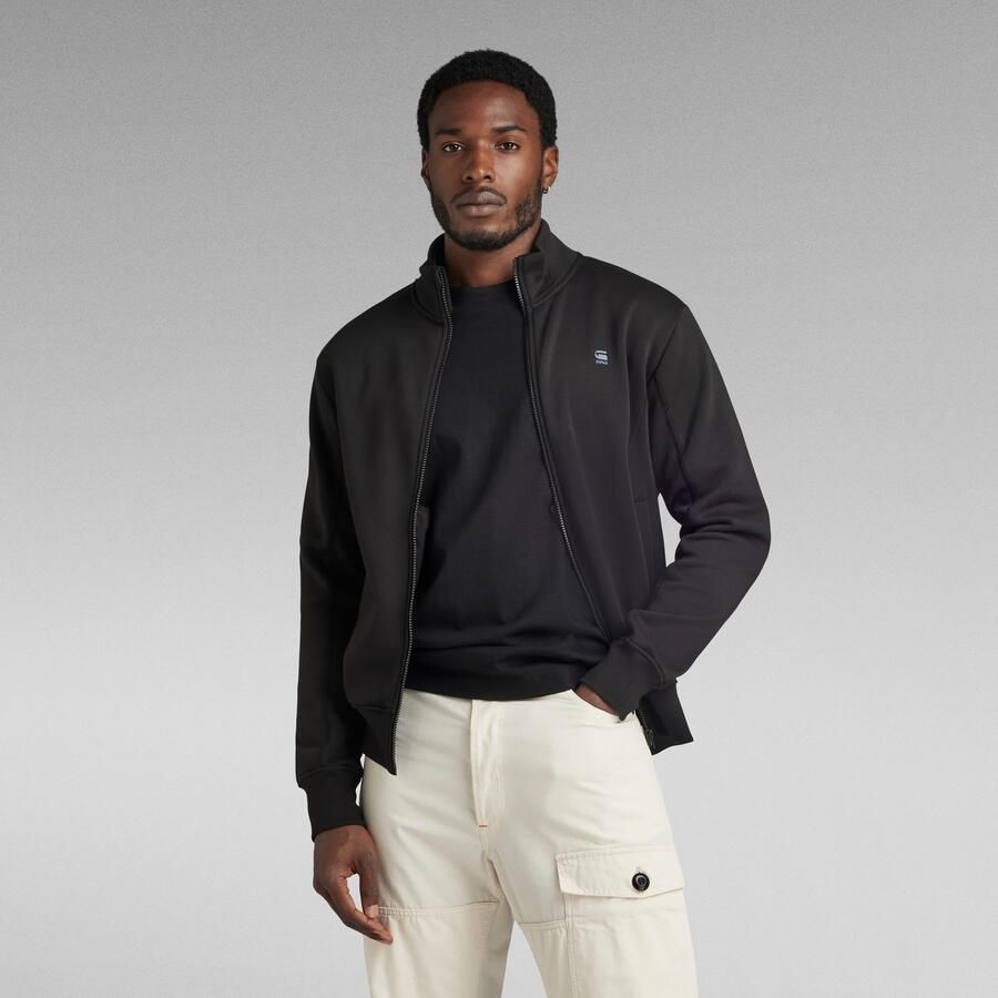 G-Star RAW Sweatvest met logoborduursel op borsthoogte - Foto 6