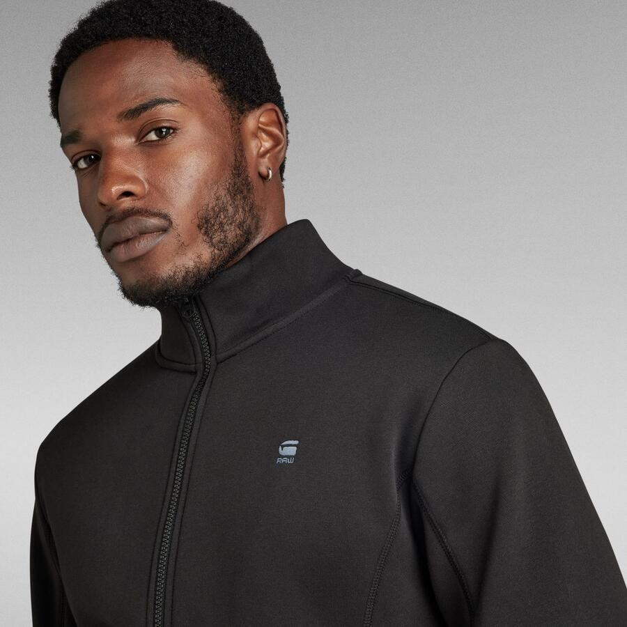 G-Star RAW Sweatvest met logoborduursel op borsthoogte - Foto 3