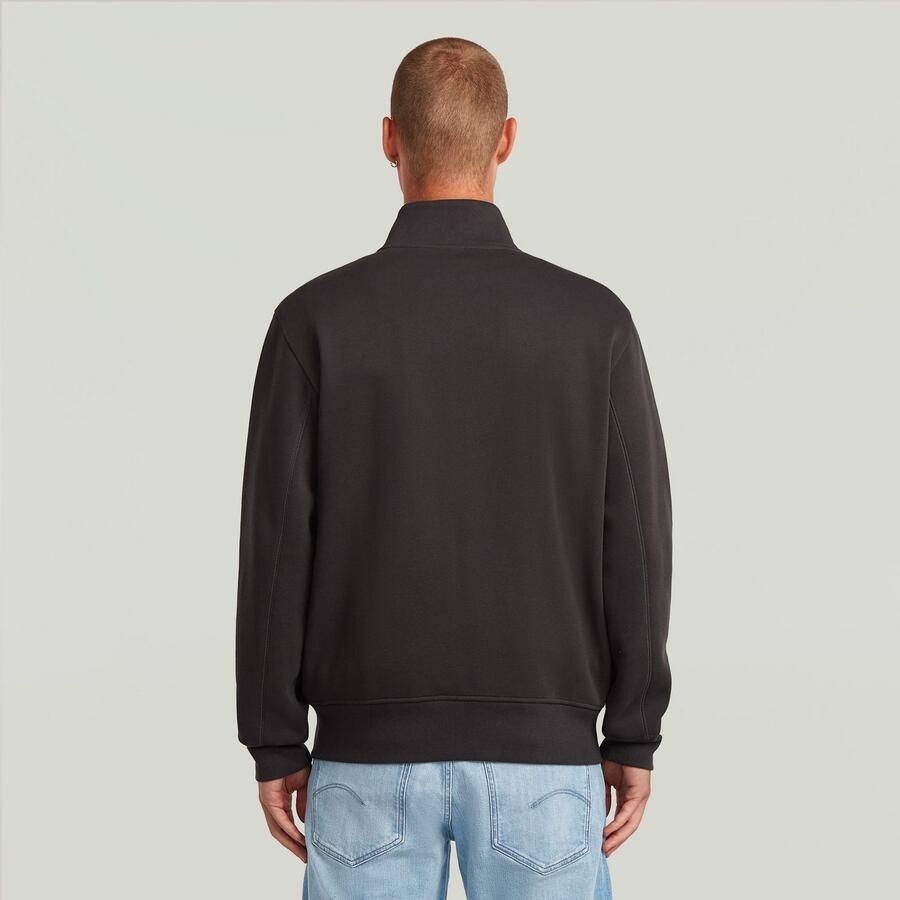 G-Star RAW Sweatvest met logoborduursel op borsthoogte
