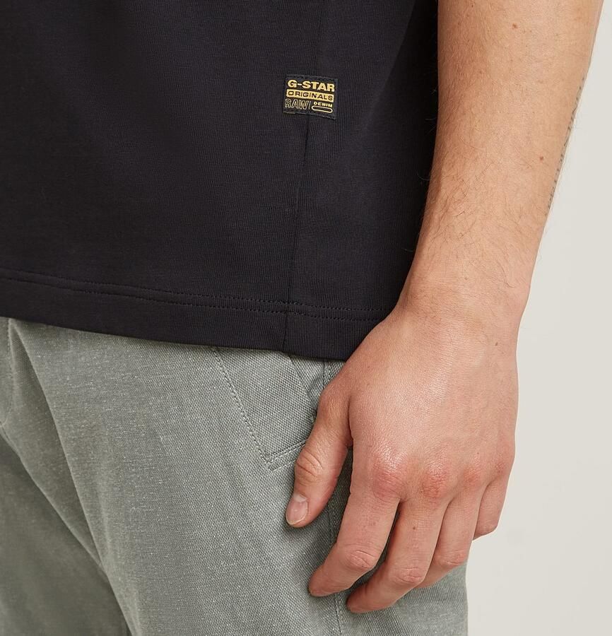 G-Star Raw T-shirt Korte Mouw T-shirt Back Gr Arch - Foto 4