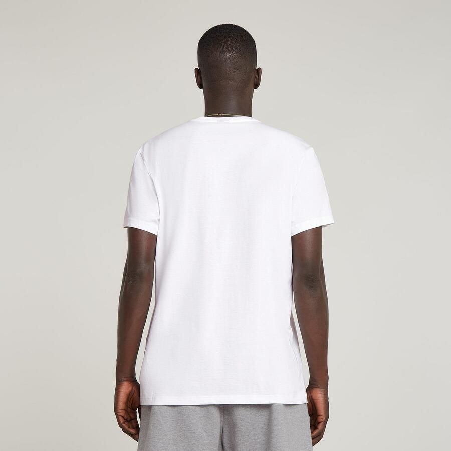 G-Star Raw T-shirt met labelprint model 'Base'