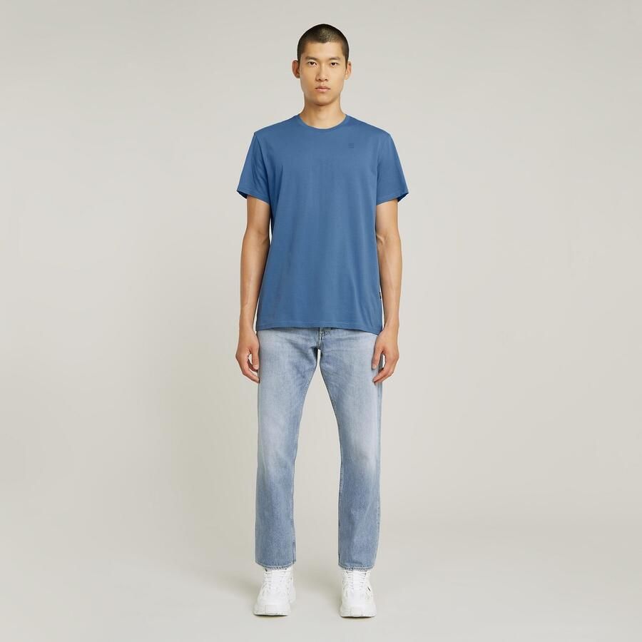 G-Star RAW Base-S T-Shirt Midden blauw Heren - Foto 4