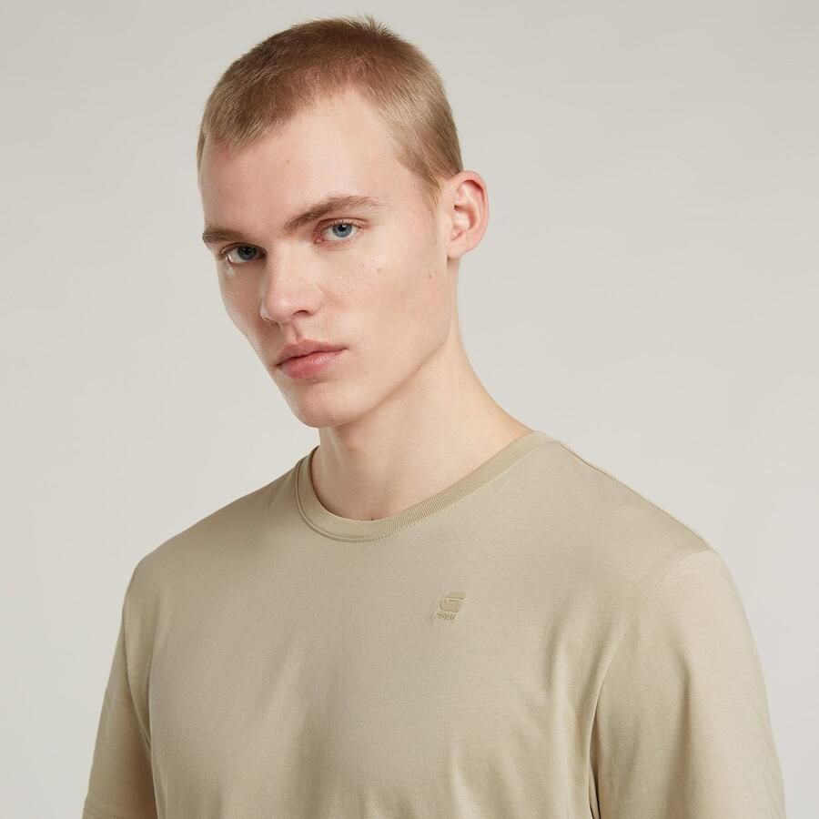 G-Star RAW Base-S T-Shirt Beige Heren