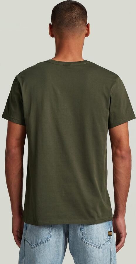 G-Star RAW Base-s T-shirt Grijs Heren - Foto 6