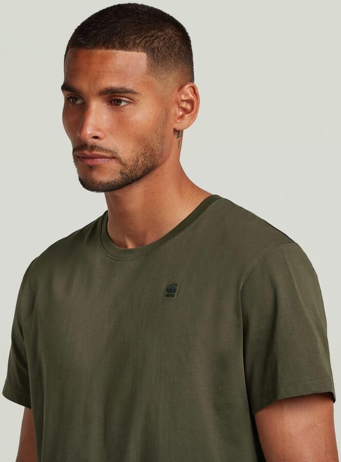 G-Star RAW Base-s T-shirt Grijs Heren - Foto 5