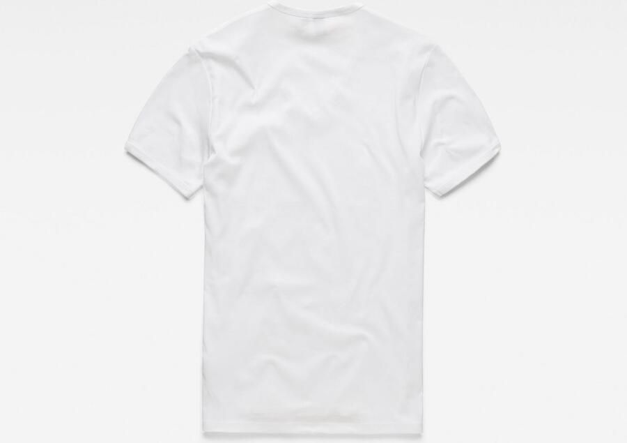 G-Star G Star RAW T shirt Basic artikel in ondoorzichtige eersteklas katoenkwaliteit(set Set van 2 ) - Foto 9