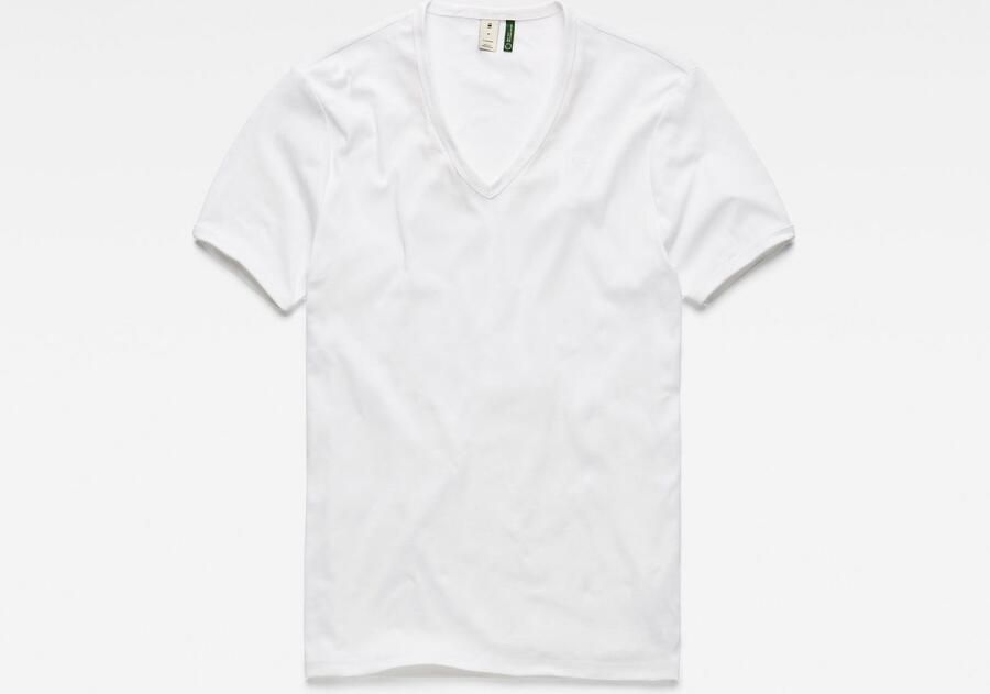 G-Star G Star RAW T shirt Basic artikel in ondoorzichtige eersteklas katoenkwaliteit(set Set van 2 ) - Foto 10