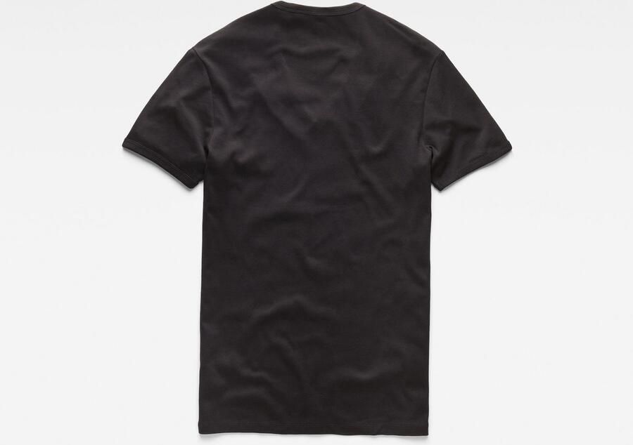 G-Star G Star RAW T shirt Basic artikel in ondoorzichtige eersteklas katoenkwaliteit(set Set van 2 ) - Foto 10