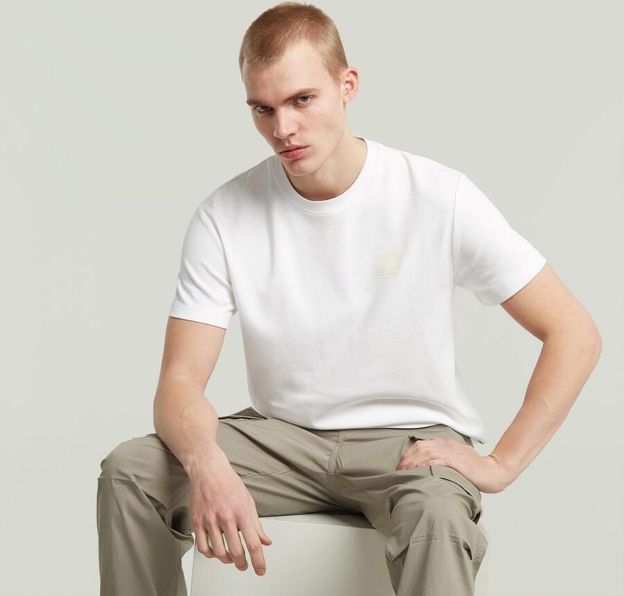 G-Star RAW T-shirt Chest Logo Ronde hals regular fit - Foto 6