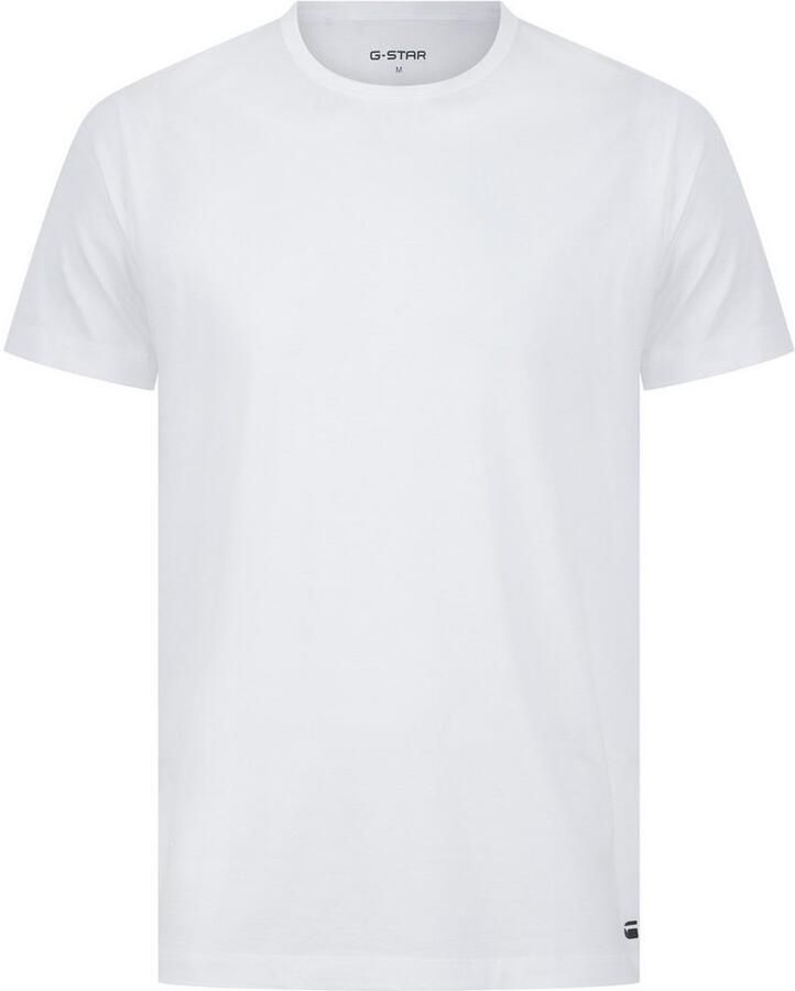 G-Star RAW T-shirt COVE T-SHIRTS 3 PACK CREW Regular fit in ronde halsvorm (set 3-delig)