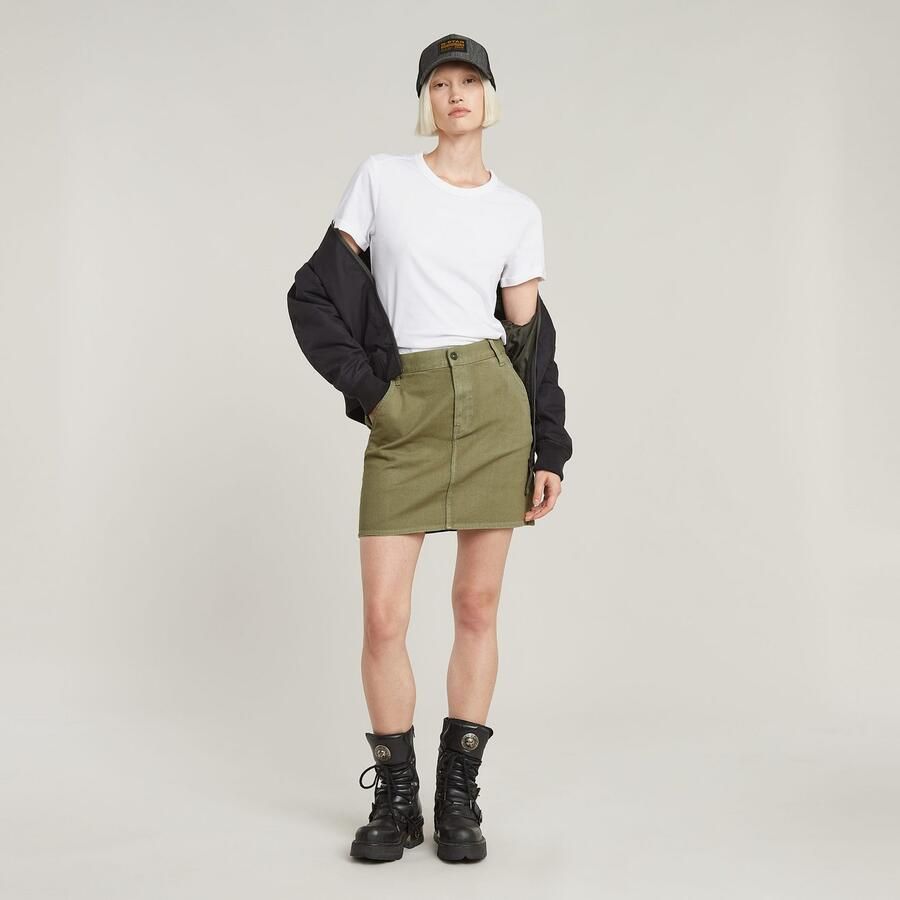 G-Star RAW Embro G-Script Logo Top Wit Dames - Foto 3