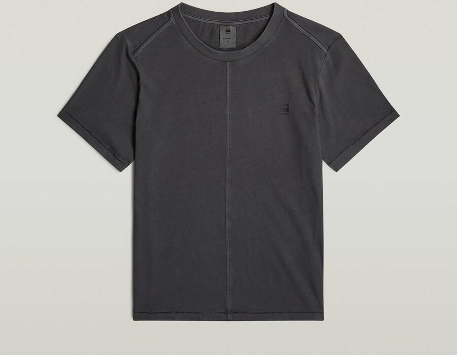 G-Star RAW Overdyed Front Seam Top Zwart Dames - Foto 6