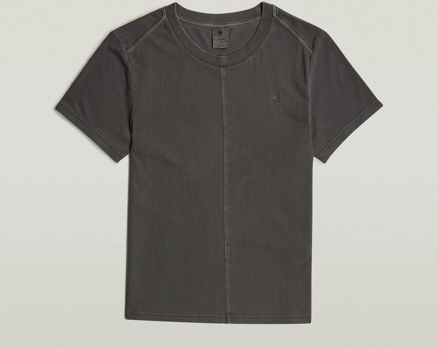 G-Star RAW Overdyed Front Seam T-shirt Grijs Dames - Foto 5